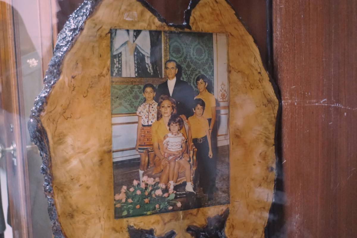 Creative display ideas for family reunion using shadowboxes and vintage trays